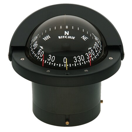 RITCHIE Fn-203 Navigator Compass Flush Mount - Black FN-203